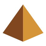 Kristallform Pyramide