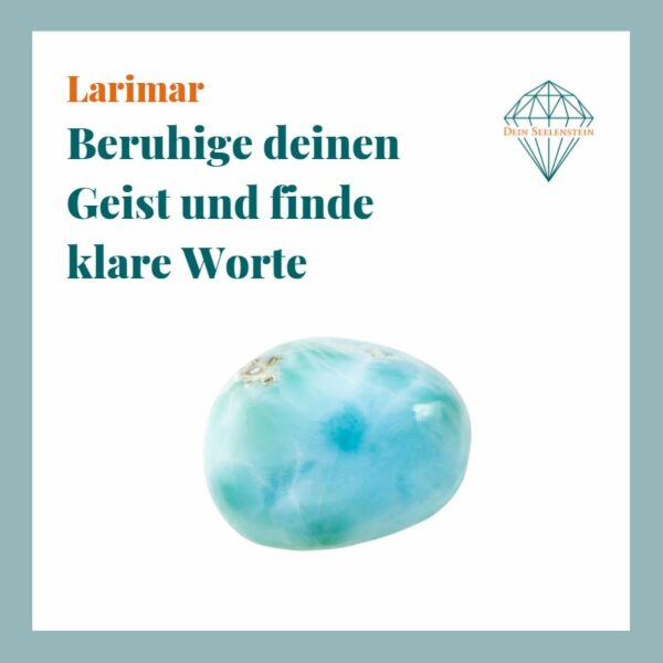 Dein-Seelenstein-Heilstein-Larimar-Spruch