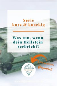 Pinterest Blog Heilstein zerbricht