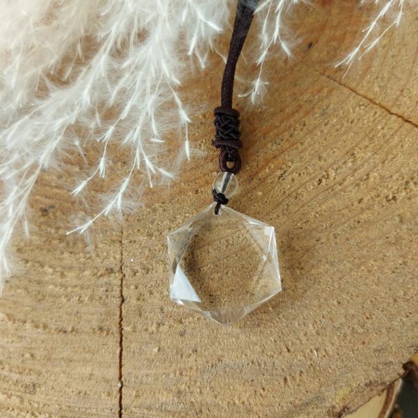 CrystalTears Partnerkette - Schwarz Achat & Bergkristall Halskette