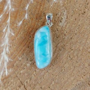 Seelenstein-Anhänger-Larimar-Silber