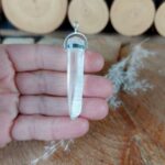 Seelenstein-Anhänger-Lemurian-Spitze-Silber