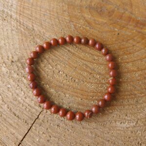 Seelenstein-Armband-Jaspis-rot-Perlen