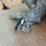 Seelenstein-Ring-Obsidian-oval-versilbert