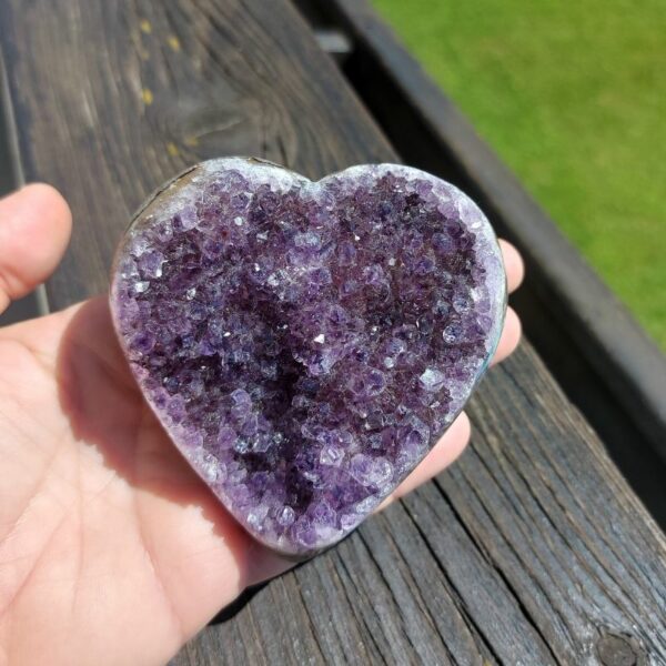 Seelenstein-Spezialstein-Amethyst-Herz