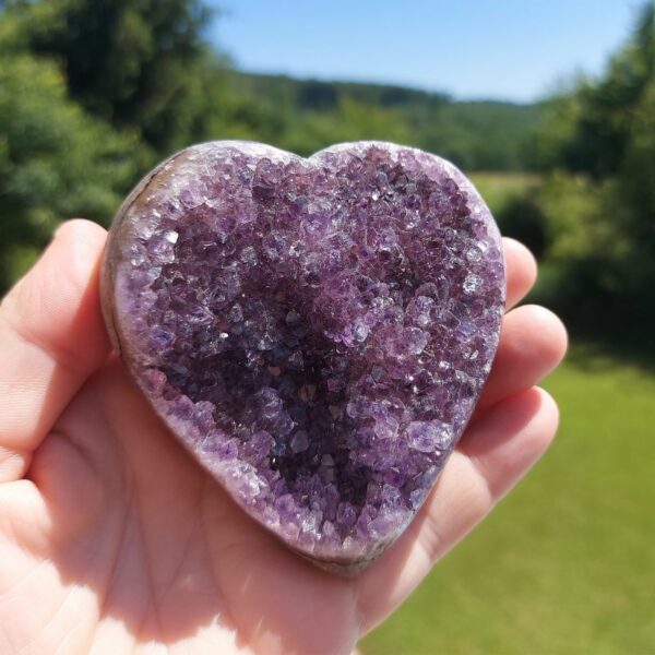 Seelenstein-Spezialstein-Amethyst-Herz