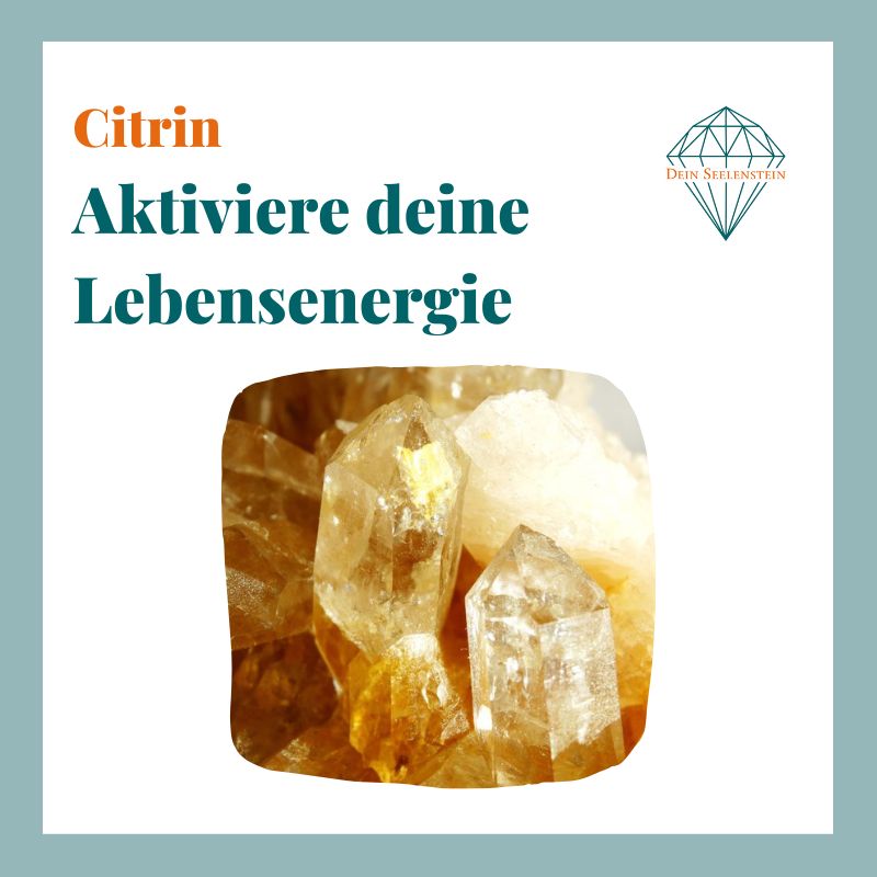 Seelenstein-Spezialstein-Citrin-Cluster-Spruch