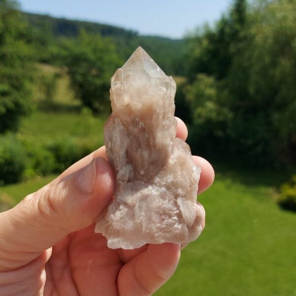 Seelenstein-Spezialstein-Citrine-Rauchquarz-Cluster