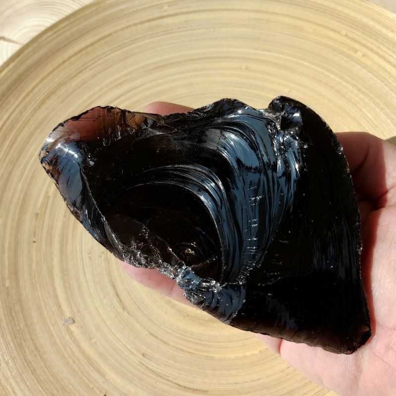Seelenstein-Spezialstein-Obsidian-Freiform