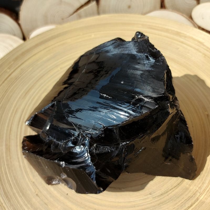 Seelenstein-Spezialstein-Obsidian-Freiform